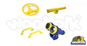 Rocas sintéticas para pared de escalar de juegos infantiles.