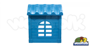 Panel tipo ventana para juegos infantiles de madera.
