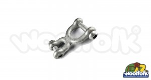 Herraje para juegos infantiles tipo eslabón giratorio para asientos de columpios tipo rueda.