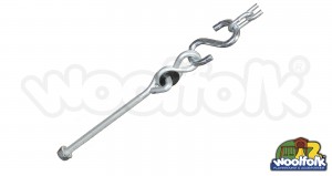 Herraje para juegos infantiles tipo eslabón giratorio para asientos de columpios tipo rueda.