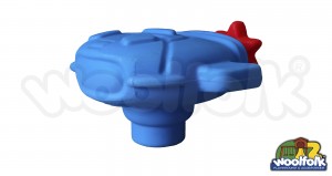 Rocas sintéticas para pared de escalar de juegos infantiles.