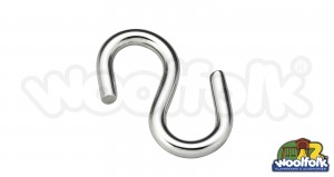 Herraje para juegos infantiles tipo eslabón giratorio para asientos de columpios tipo rueda.