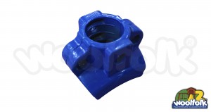 Herraje para juegos infantiles tipo eslabón giratorio para asientos de columpios tipo rueda.