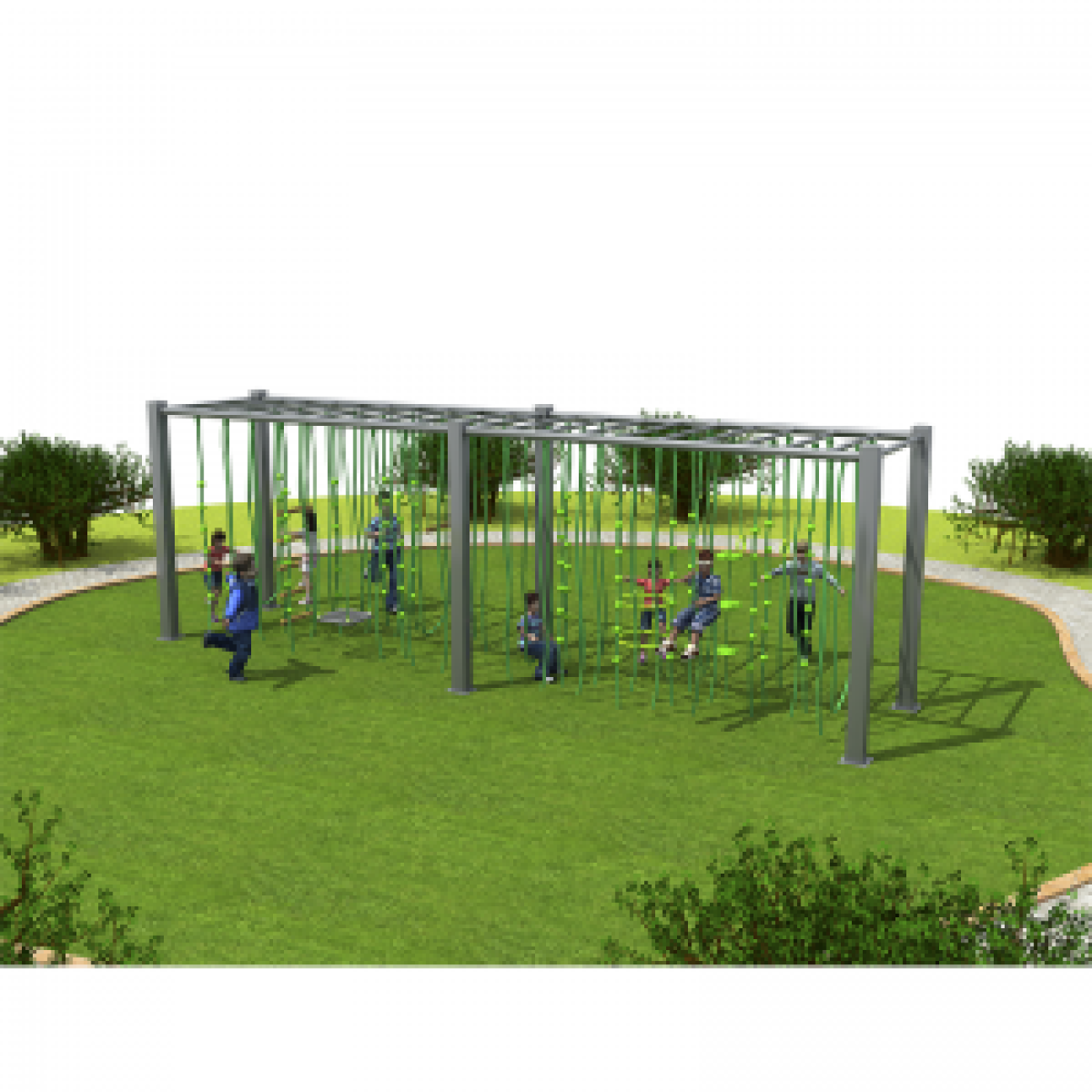 Juego Infantil para exteriores, tipo extremo. Modelo: RO027