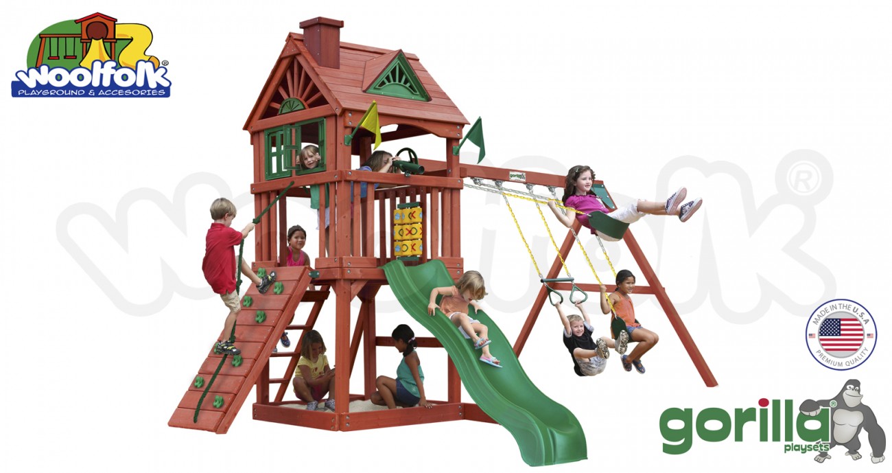 Juego Infantil de Madera Fabricado en Estados Unidos. Modelo: Nantucket