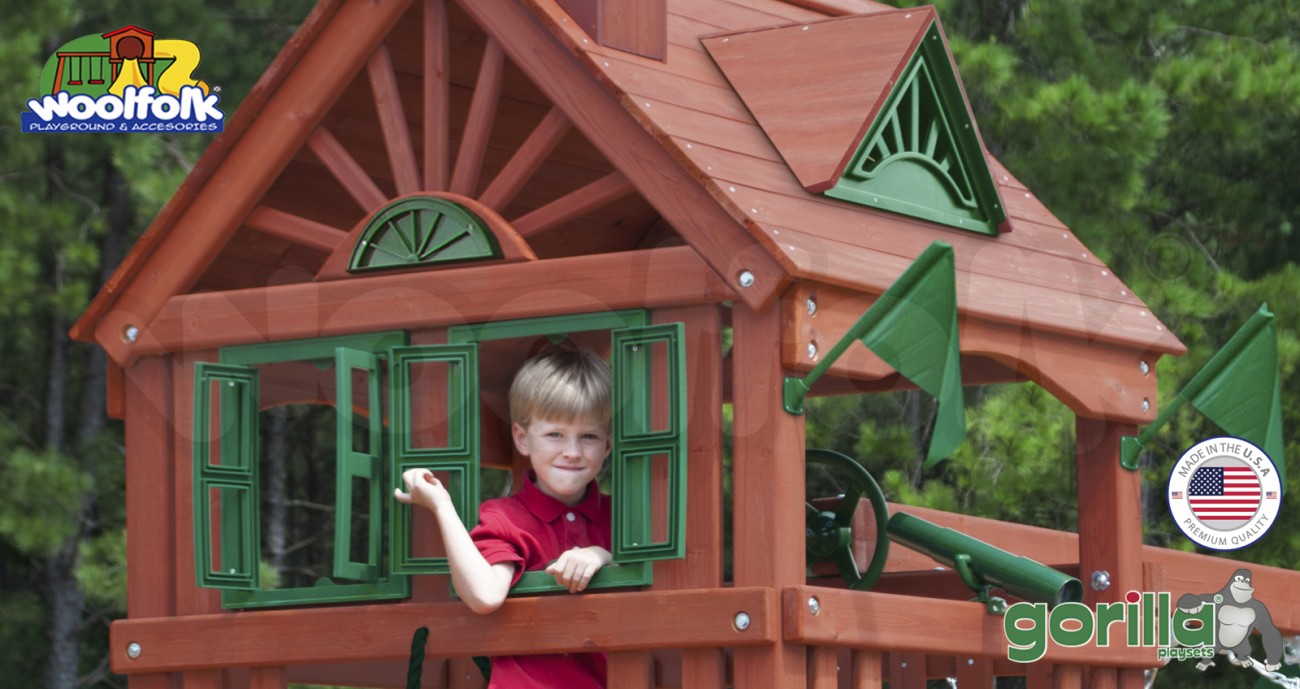 Juego Infantil de Madera Fabricado en Estados Unidos. Modelo: Nantucket
