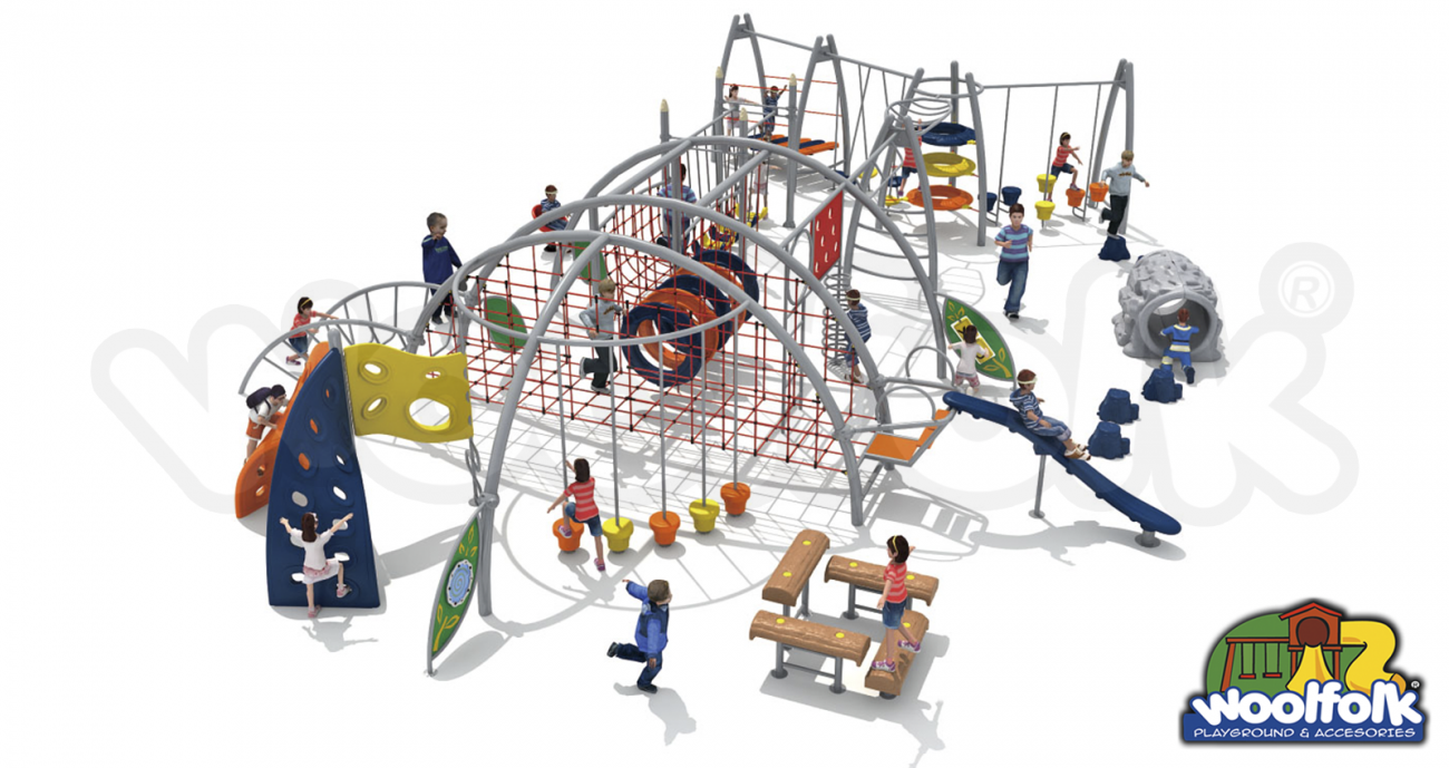 Juego Infantil para exteriores, tipo extremo. Modelo: FE039