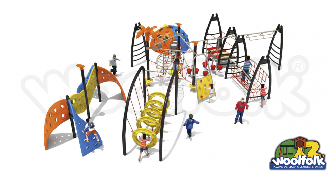 Juego Infantil para exteriores, tipo extremo. Modelo: FE028