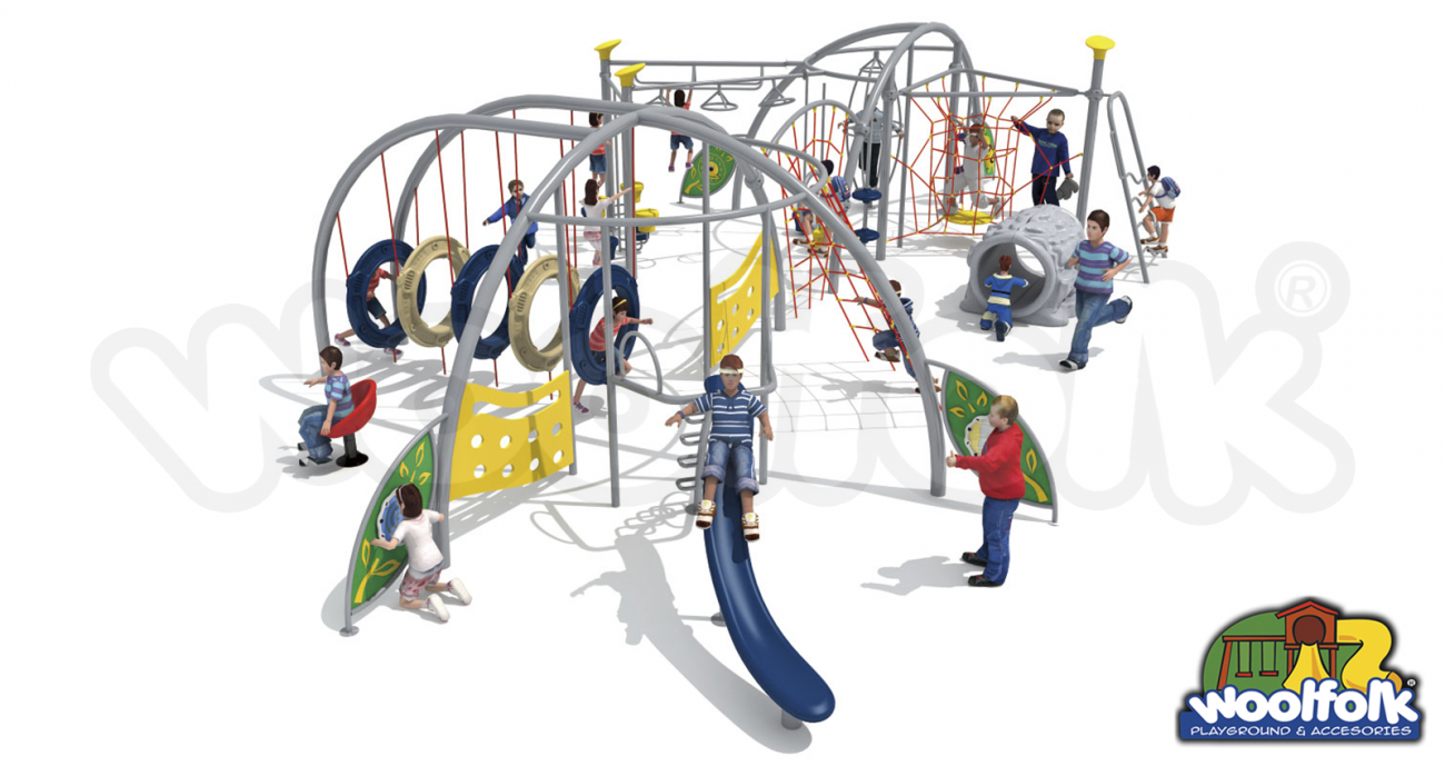 Juego Infantil para exteriores, tipo extremo. Modelo: FE040