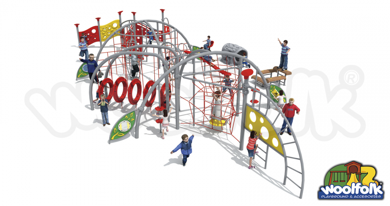 Juego Infantil para exteriores, tipo extremo. Modelo: FE043