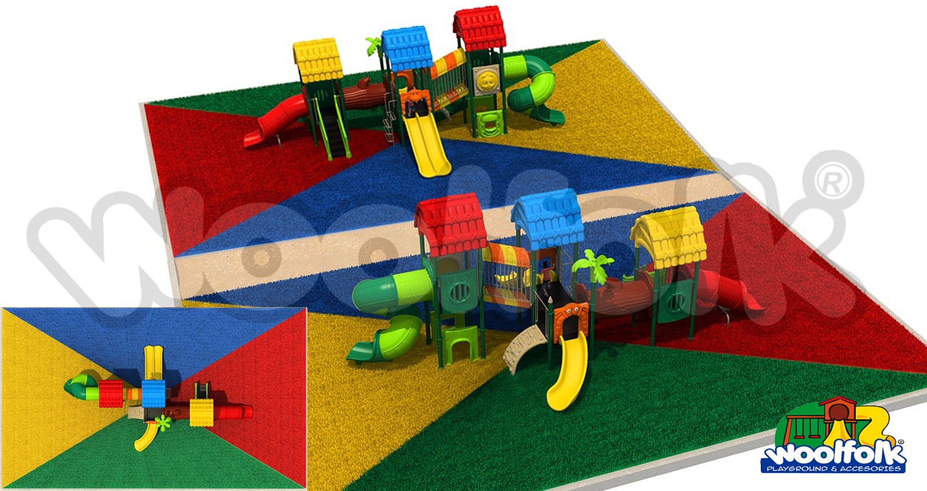 Juego Infantil para exteriores, tipo temático. Modelo: GA015