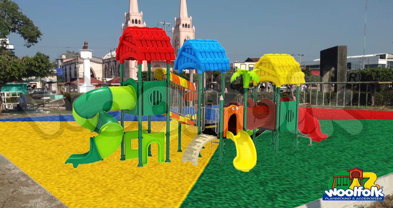 Juego Infantil para exteriores, tipo temático. Modelo: GA015
