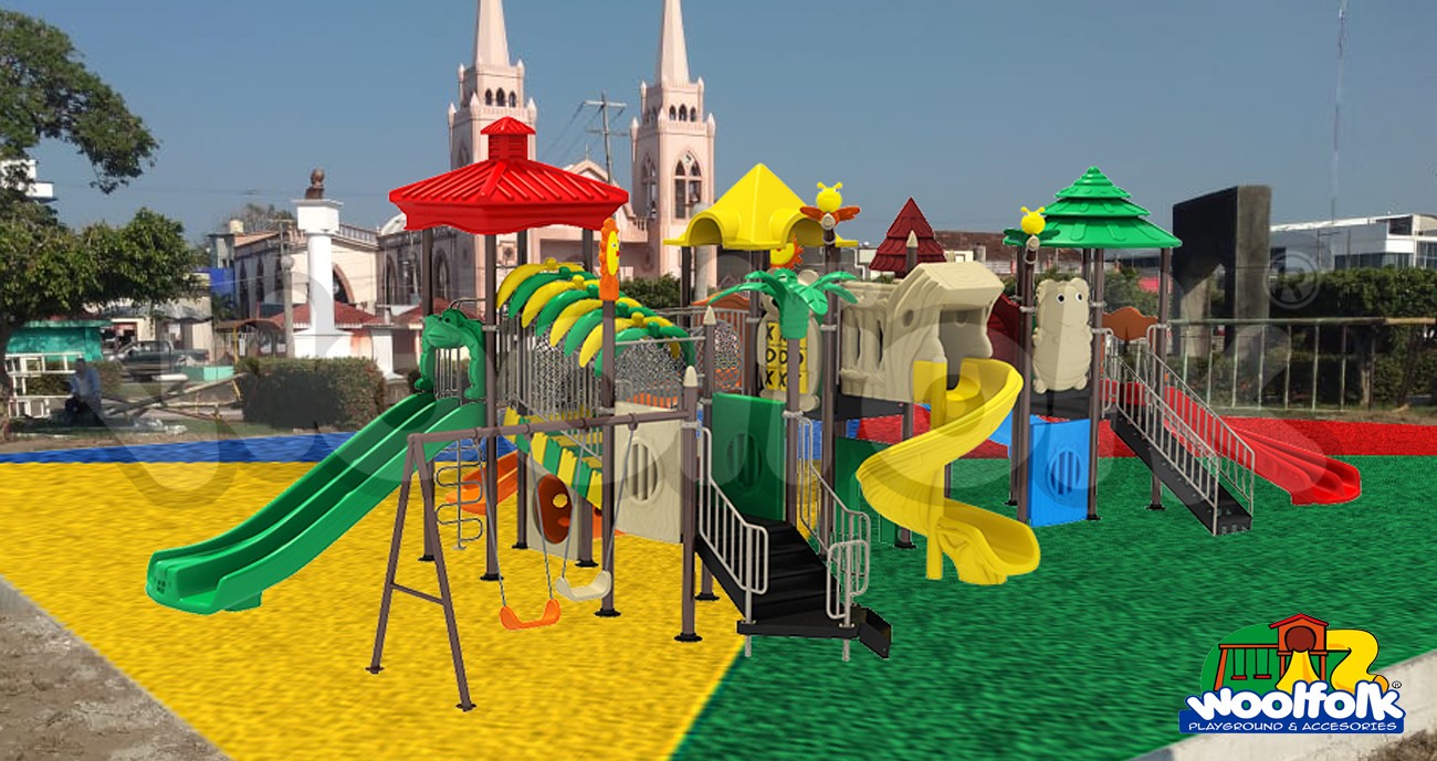 Juego Infantil para exteriores, tipo temático. Modelo: FO008