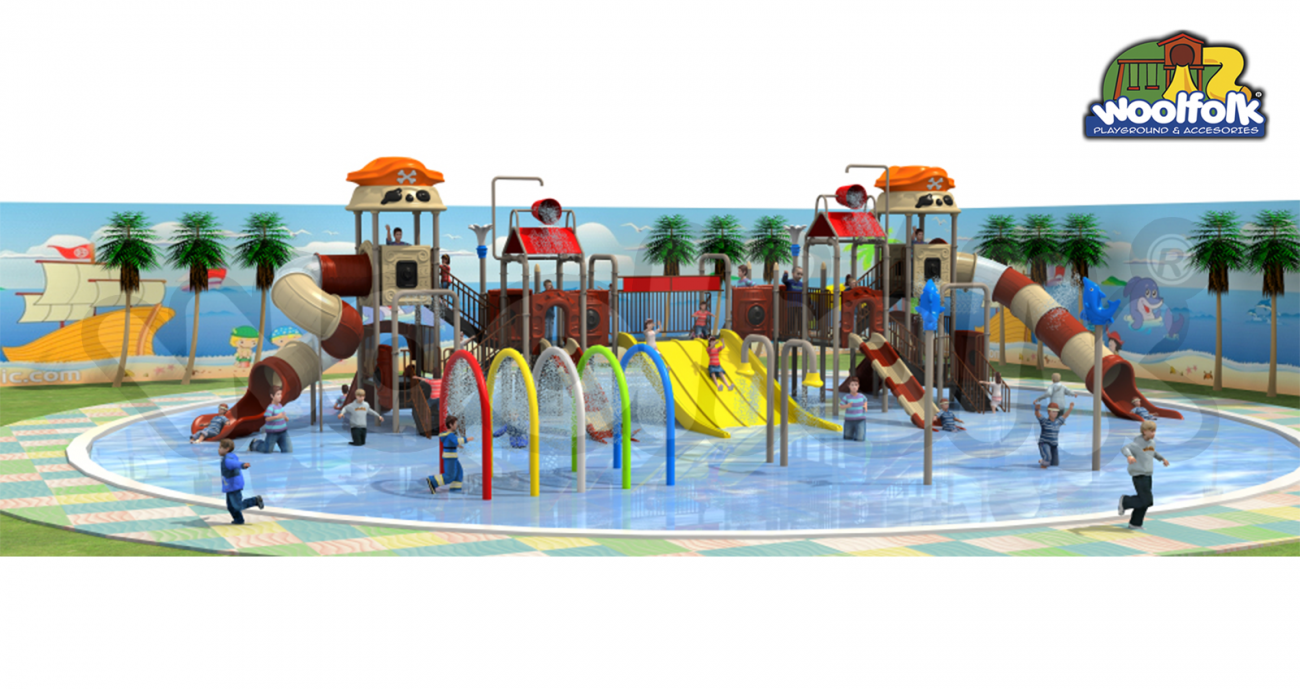 Juego Infantil acuático para parques y chapoteaderos. Modelo: WP006