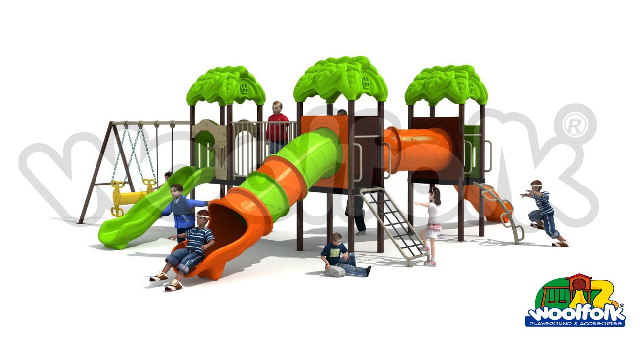 Juego Infantil para exteriores Línea Columpios. Modelo: MET234