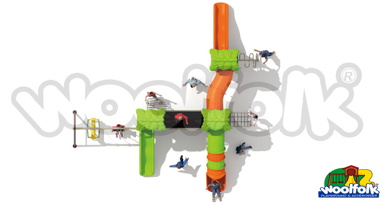 Juego Infantil para exteriores Línea Columpios. Modelo: MET234