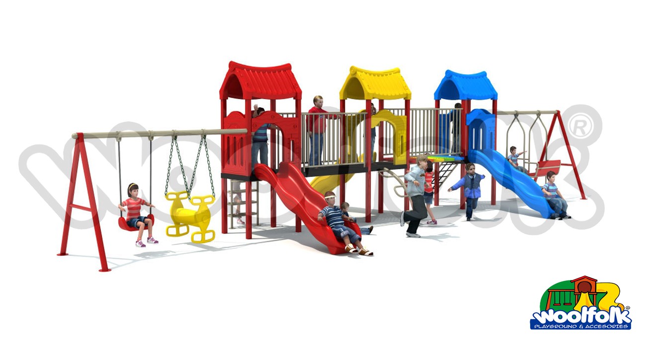 Juego Infantil para exteriores Línea Columpios. Modelo: MET215-E