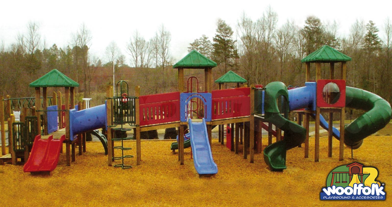 Juego Infantil de Madera de Pino Canadiense Línea Parques. Modelo: WDM052