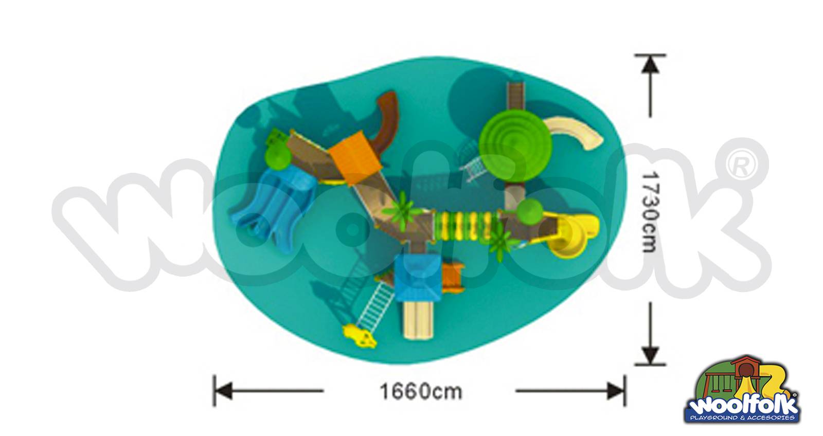 Juego Infantil para exteriores, tipo temático. Modelo: FO001