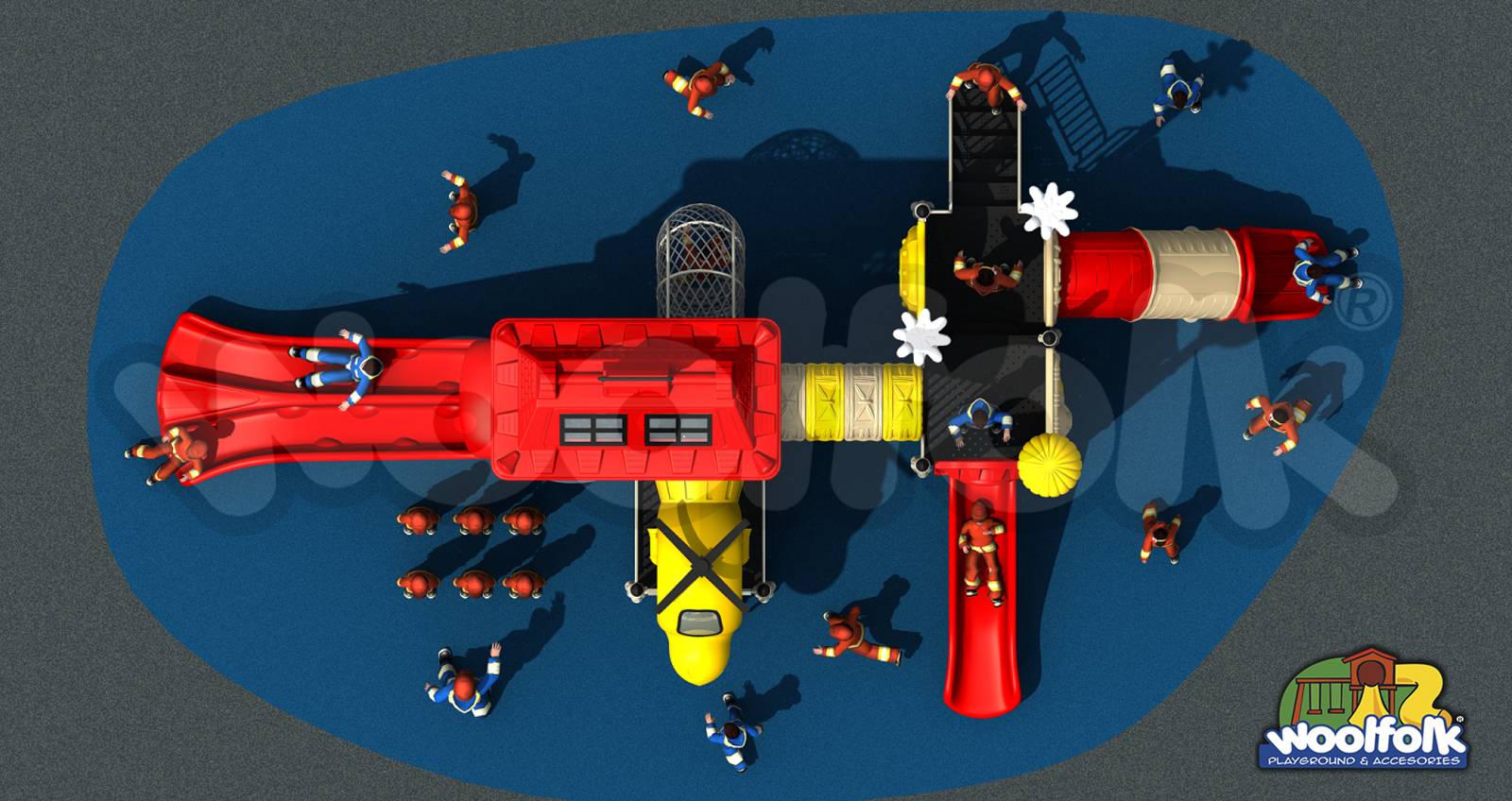 Juego Infantil para exteriores, tipo temático. Modelo: BM002