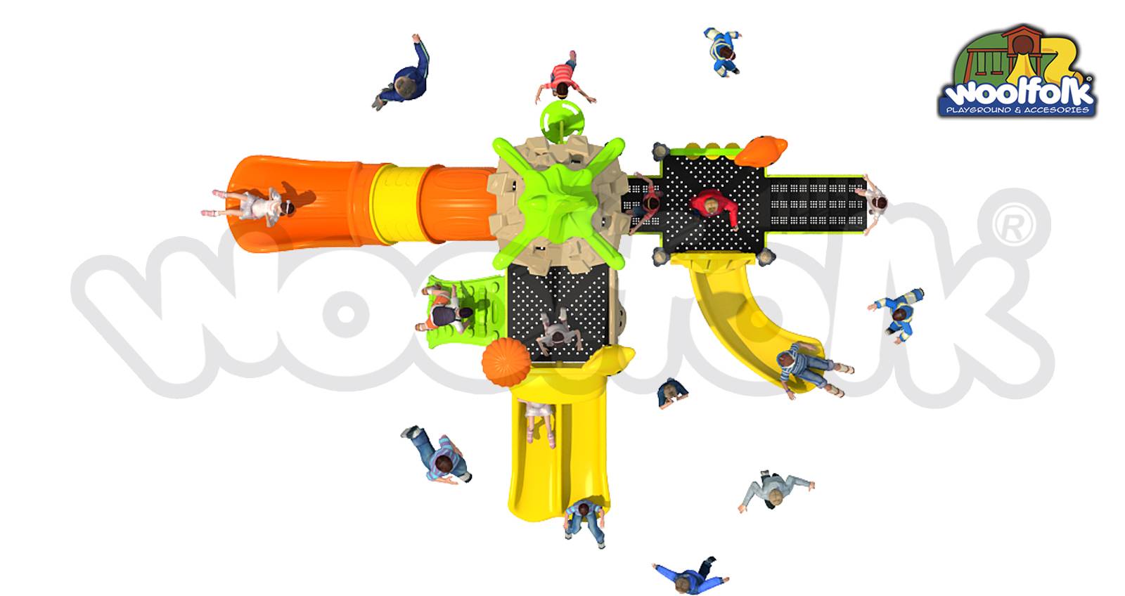 Juego Infantil para exteriores, tipo temático. Modelo: FA002