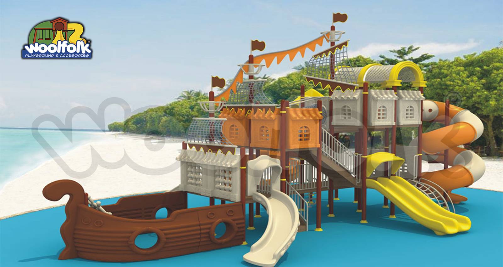 Juego Infantil para exteriores, tipo temático. Modelo: PS001