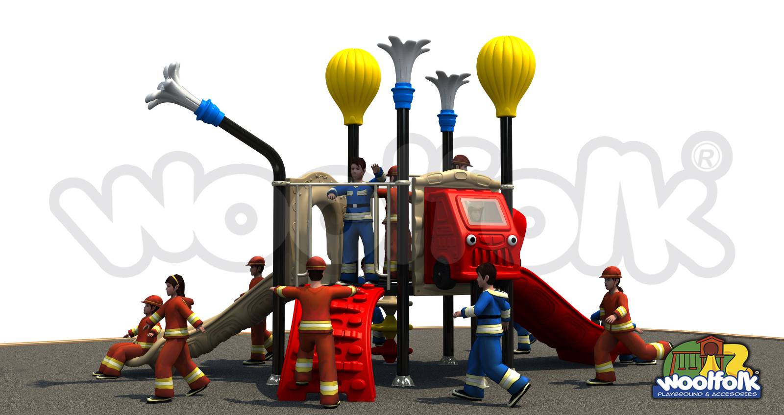 Juego Infantil para exteriores, tipo temático. Modelo: BM007