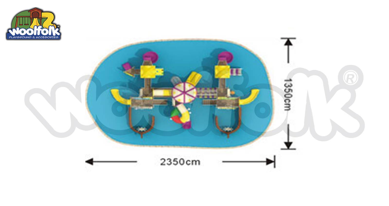 Juego Infantil para exteriores, tipo temático. Modelo: PS005