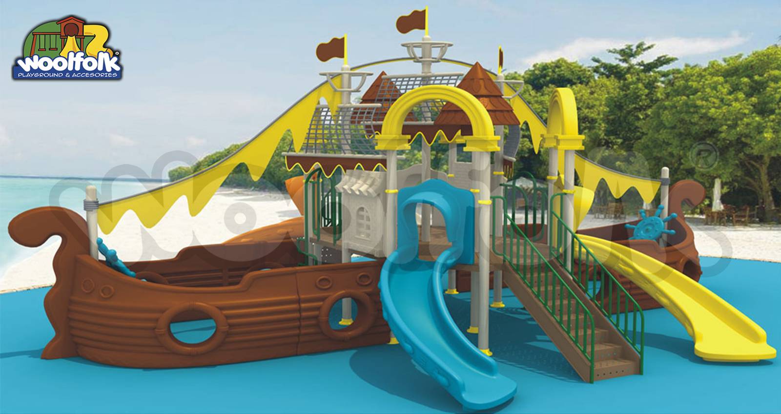 Juego Infantil para exteriores, tipo temático. Modelo: PS003