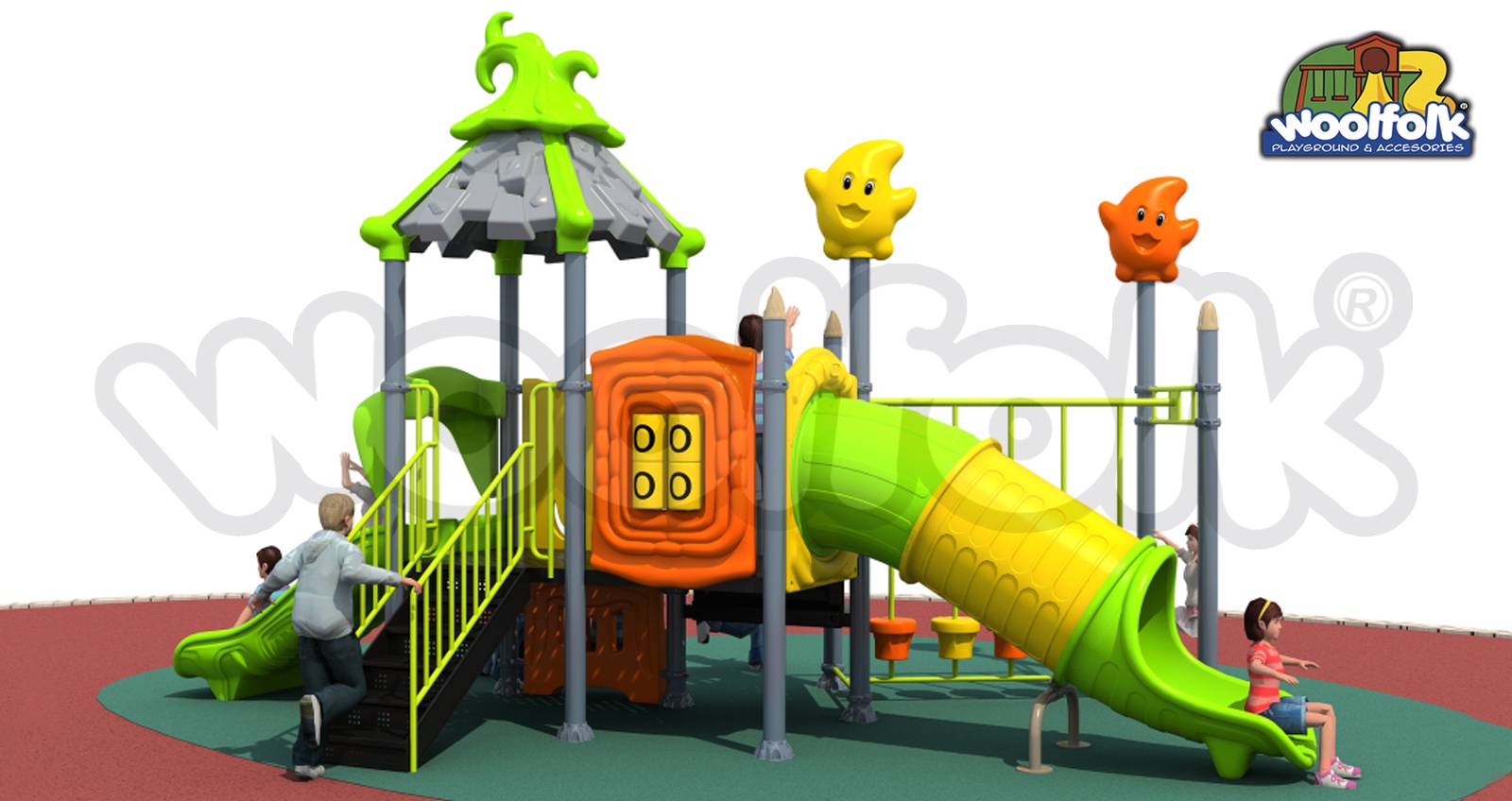 Juego Infantil para exteriores, tipo temático. Modelo: FA001