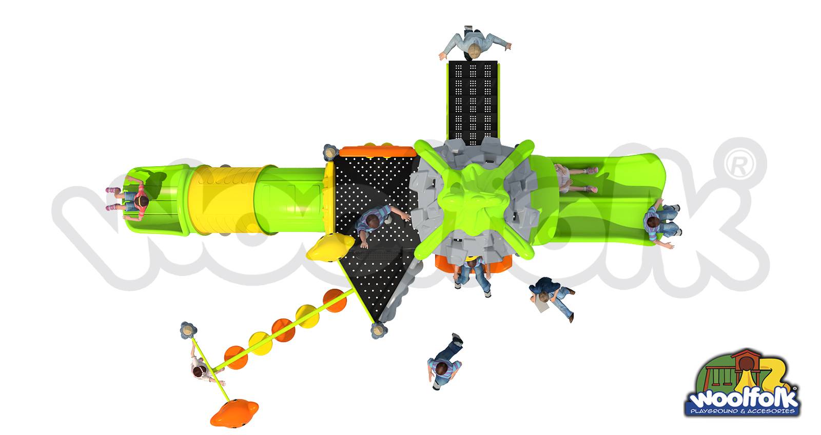 Juego Infantil para exteriores, tipo temático. Modelo: FA001