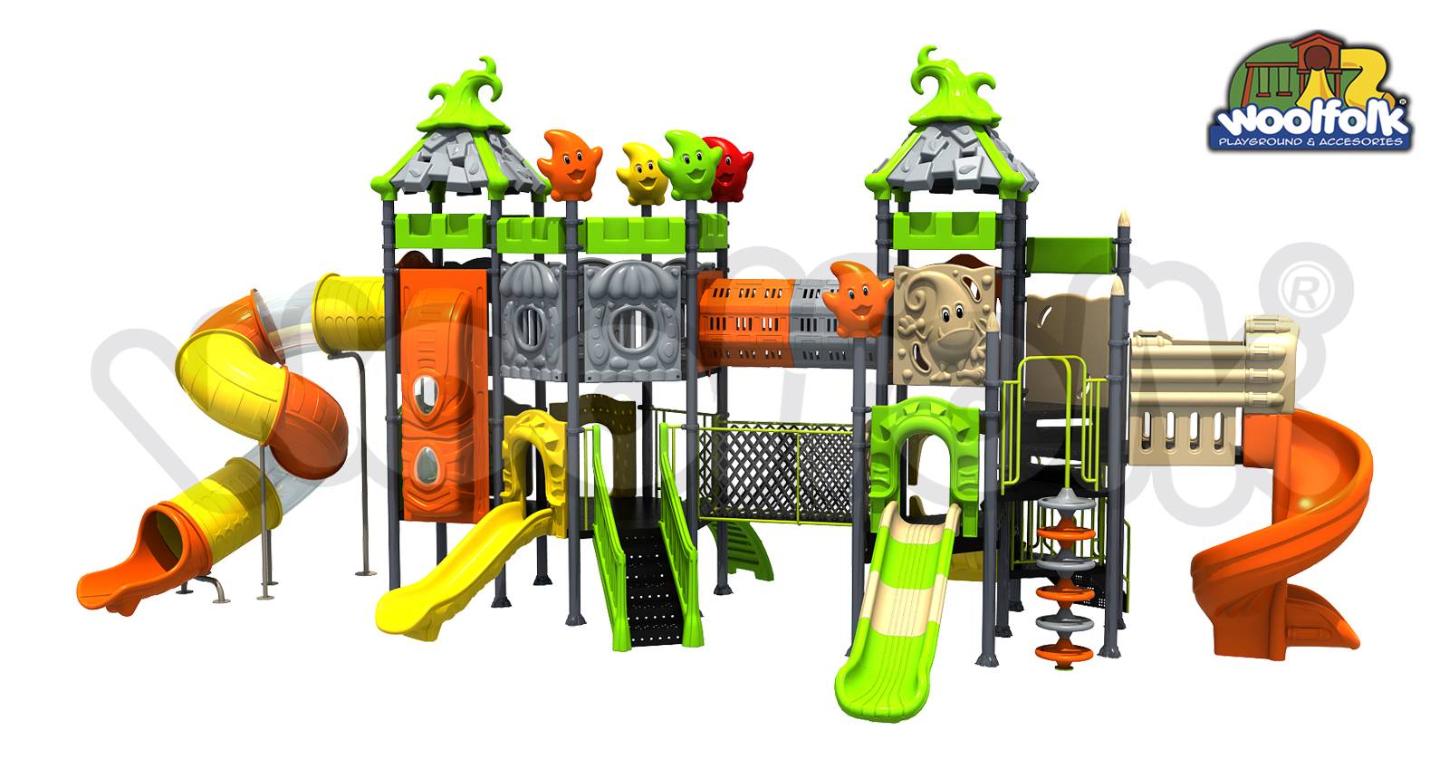 Juego Infantil para exteriores, tipo temático. Modelo: FA004