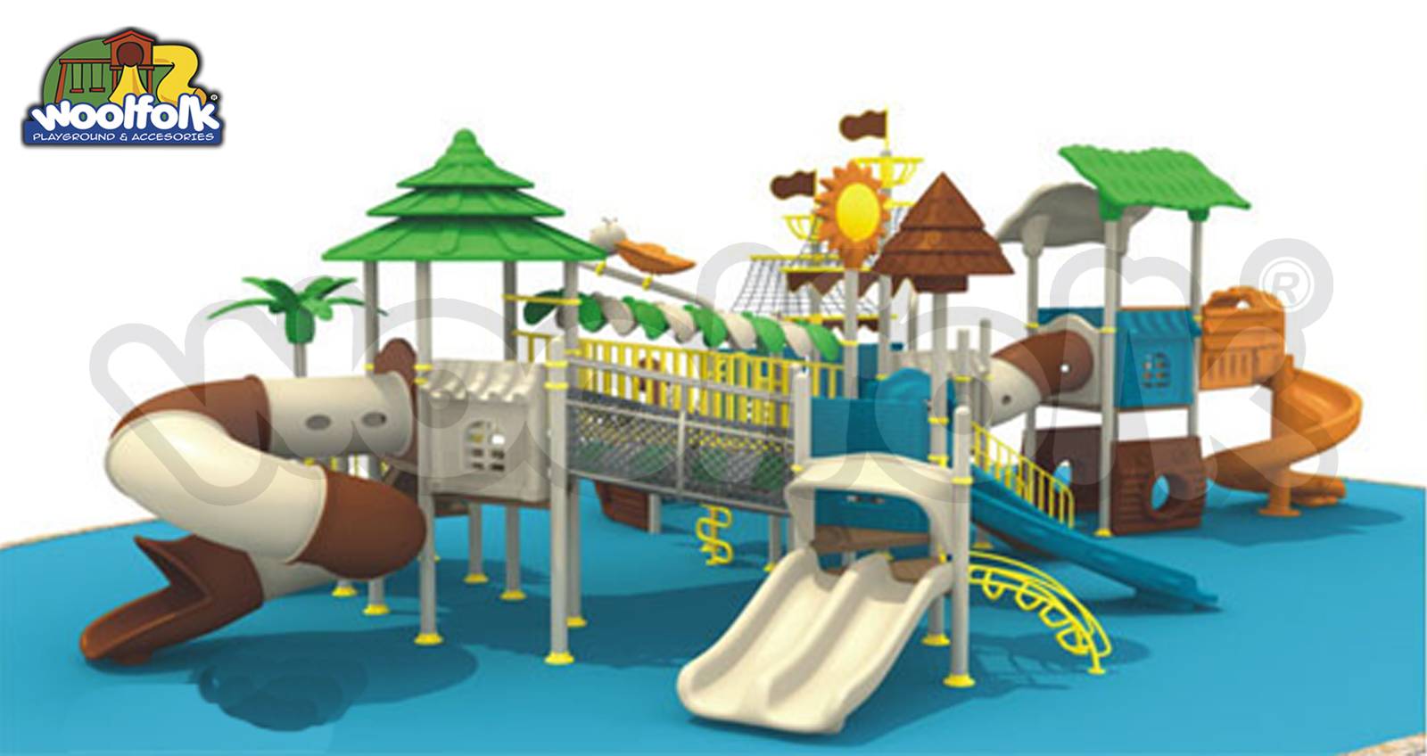 Juego Infantil para exteriores, tipo temático. Modelo: PS004