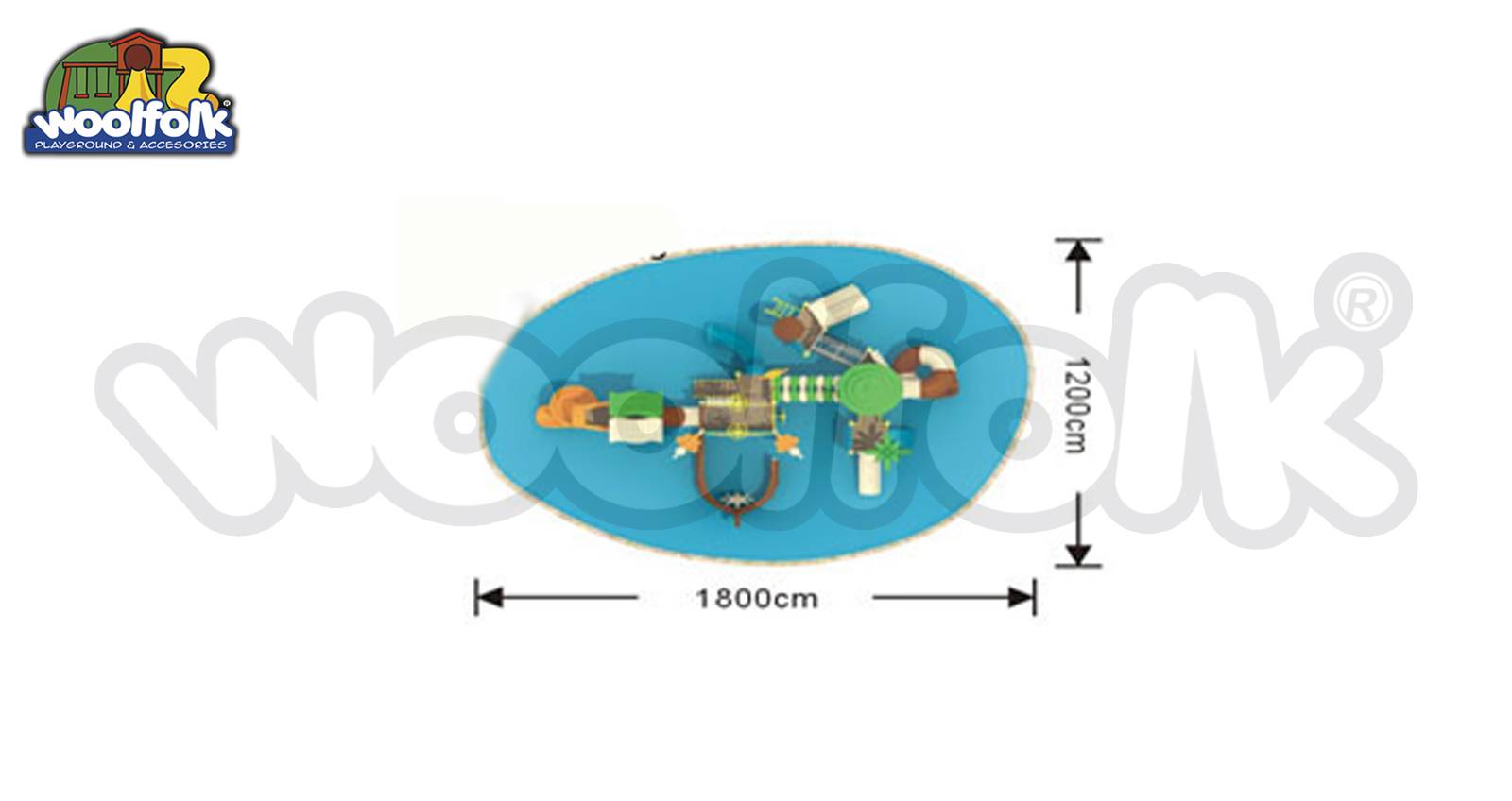 Juego Infantil para exteriores, tipo temático. Modelo: PS004