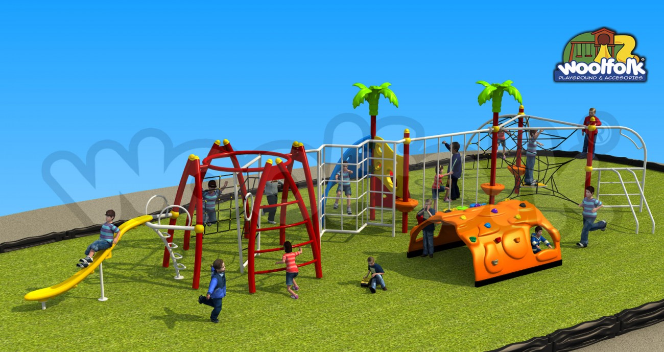 Juego Infantil para exteriores, tipo extremo. Modelo: FE011