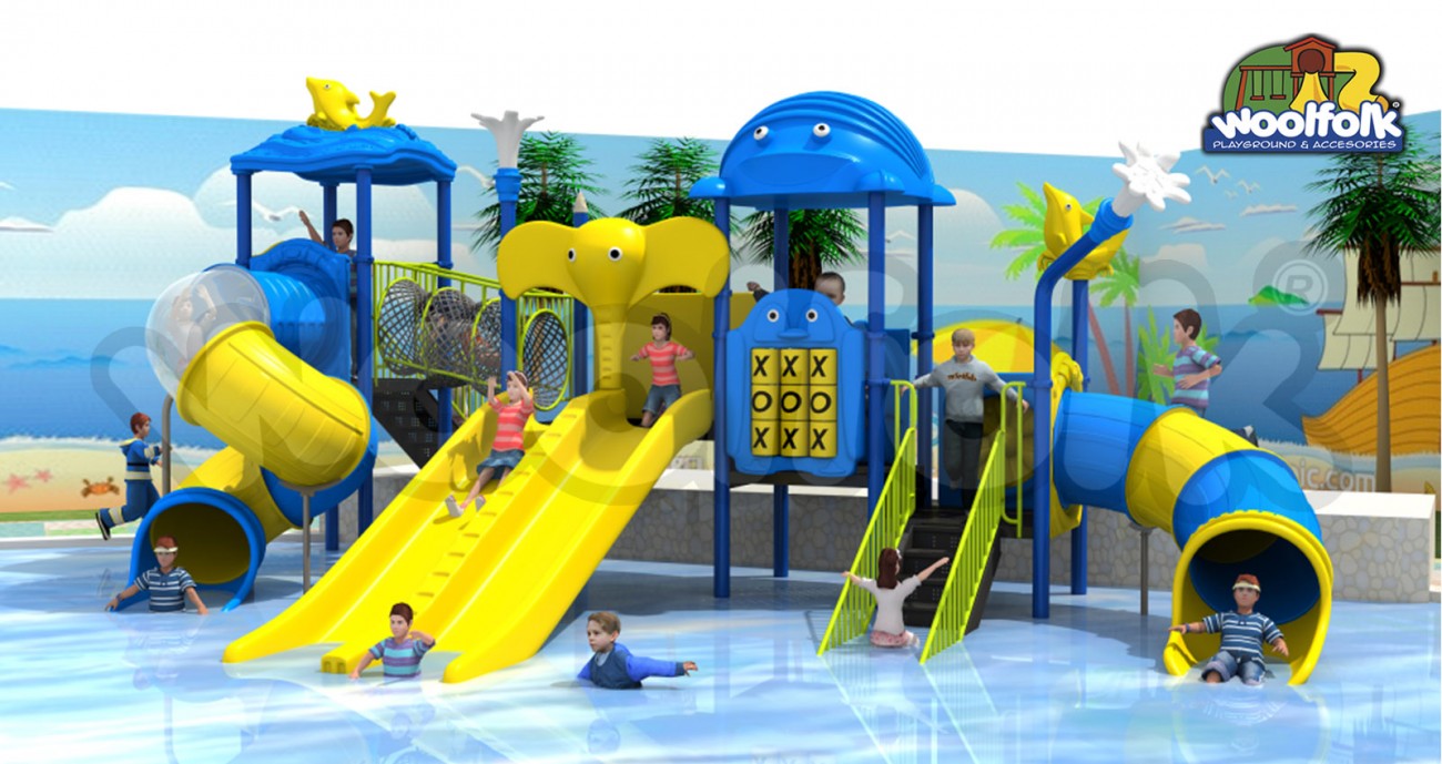 Juego Infantil acuático para parques y chapoteaderos. Modelo: WP003