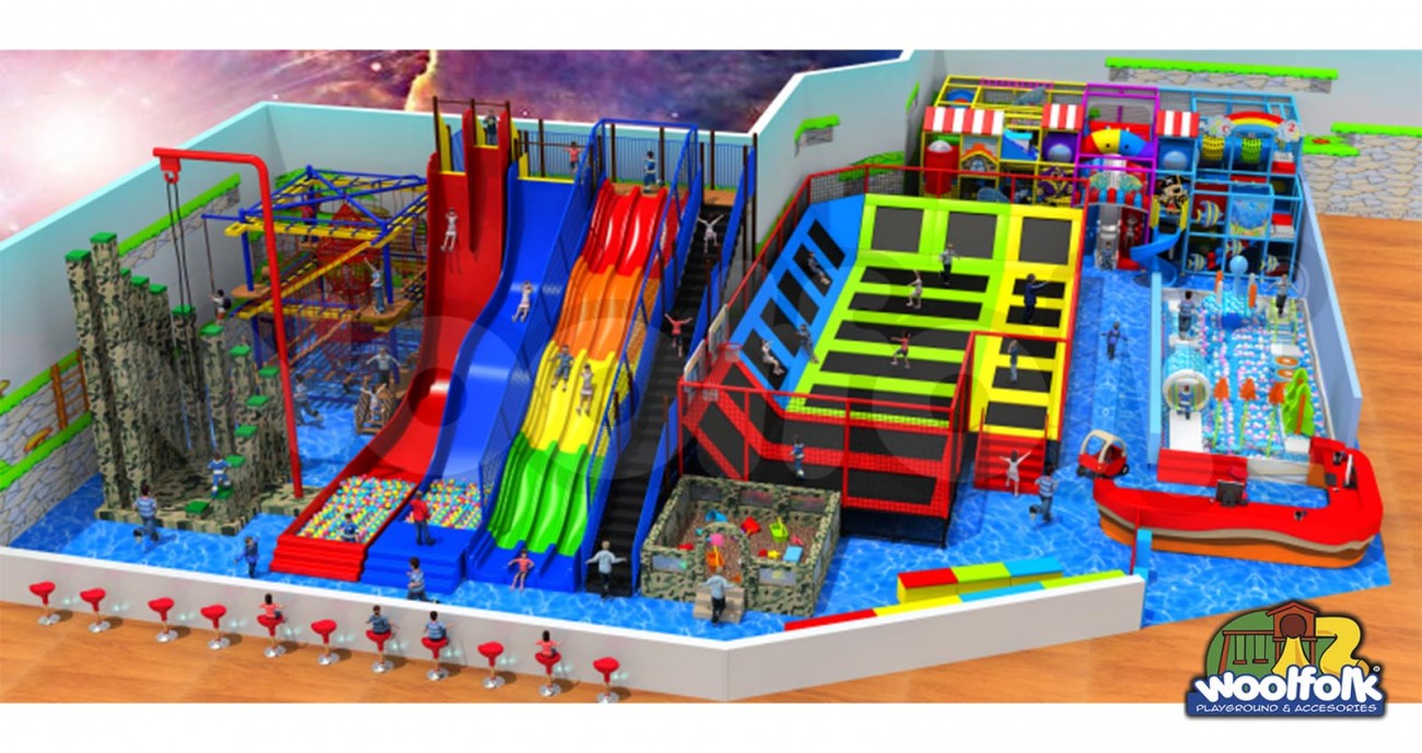 Juego Infantil para interiores. Modelo: IW001