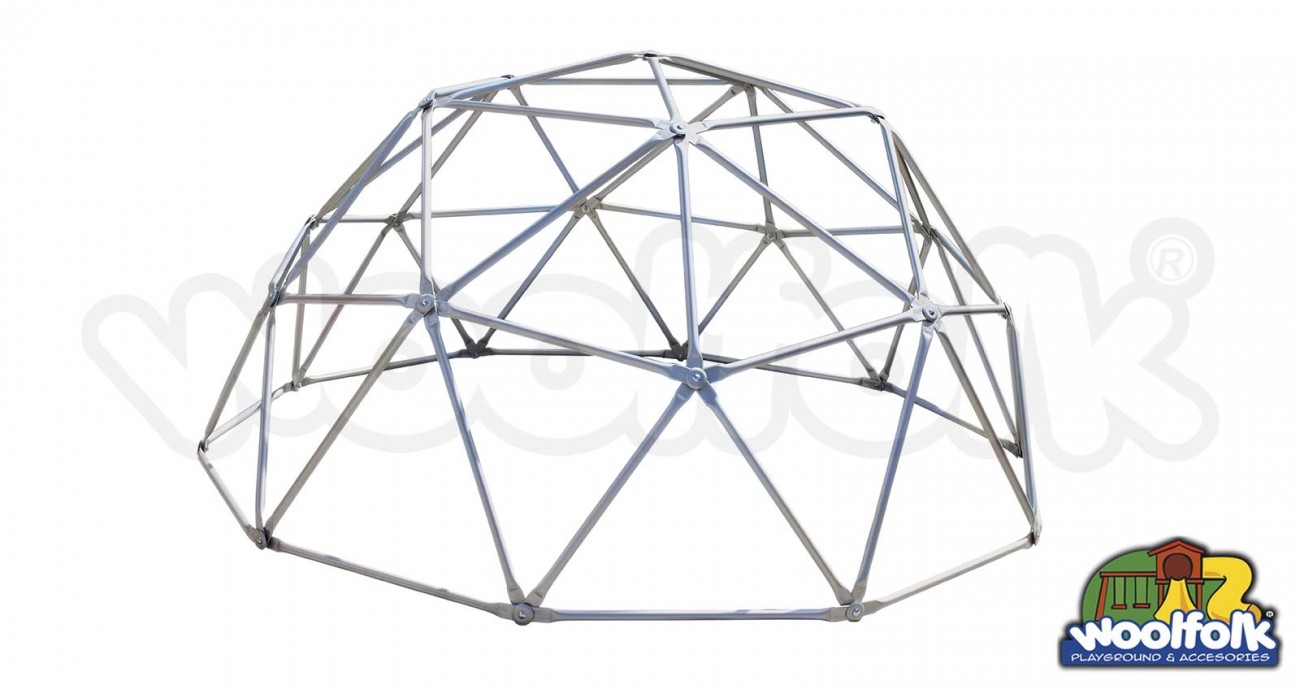 Juego Infantil para exteriores Línea Escalables Domo Metálico mediano con estructura de acero galvanizado. Modelo: CME001-me