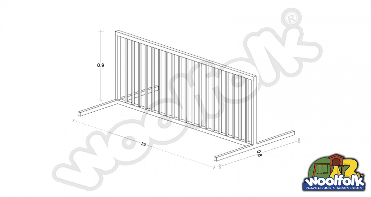 Bicicletero para Exteriores. Modelo: ACC005
