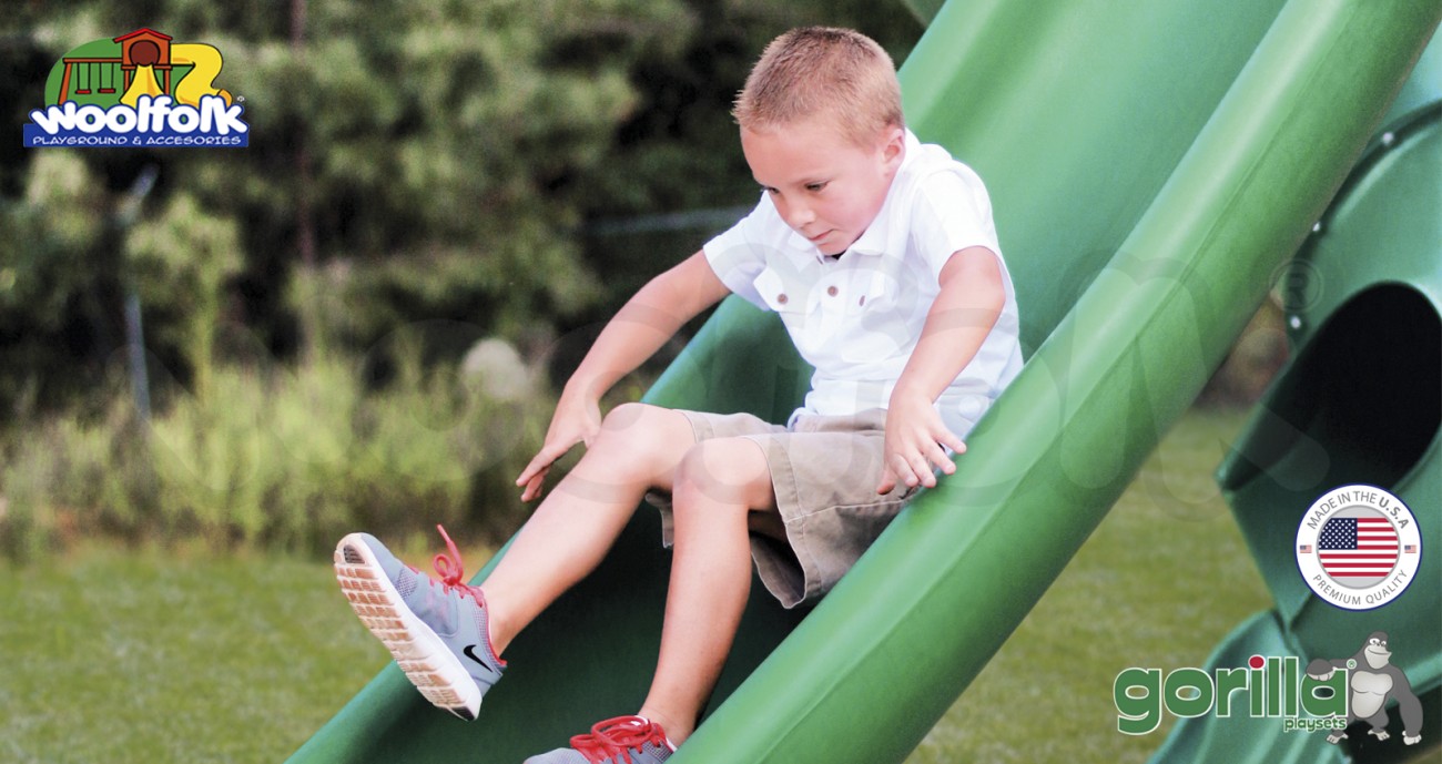 Juego Infantil de Madera Fabricado en Estados Unidos. Modelo: Empire Cedar