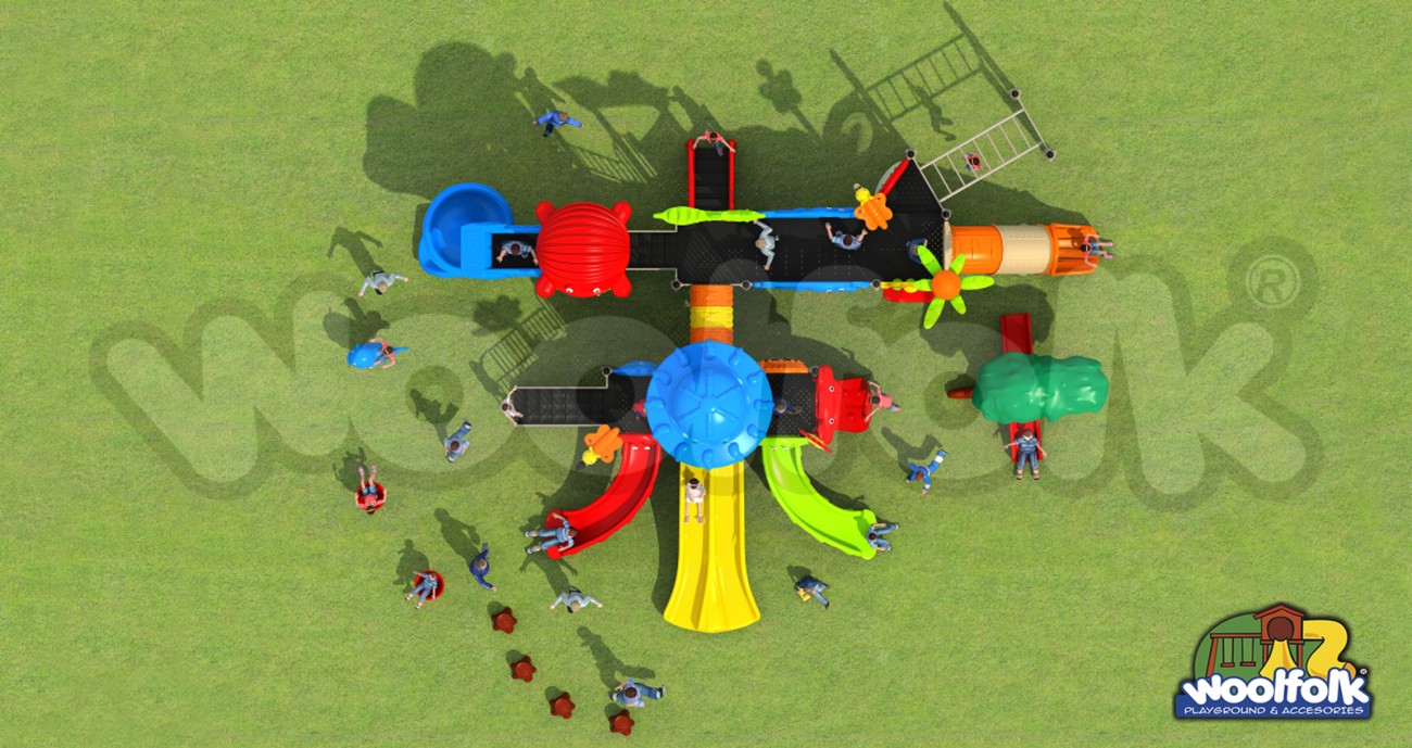 Juego Infantil para exteriores, tipo temático. Modelo: ZO025