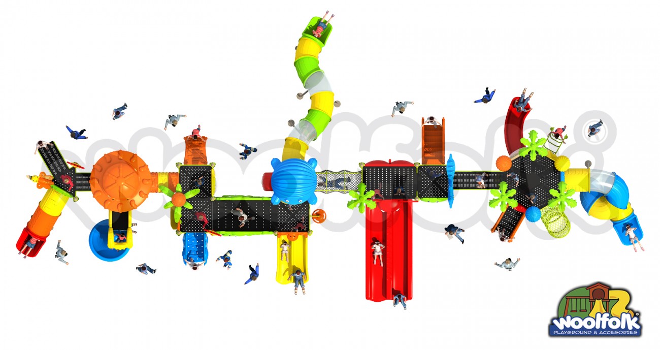 Juego Infantil para exteriores, tipo temático. Modelo: ZO027