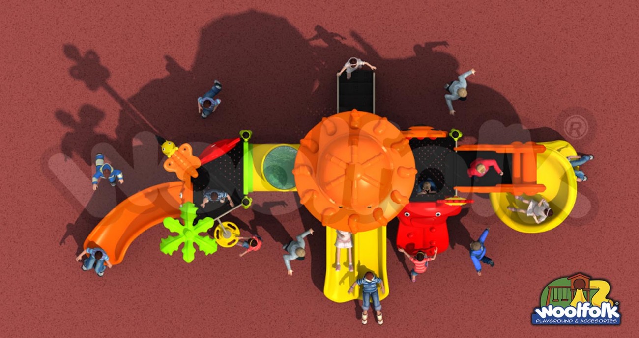 Juego Infantil para exteriores, tipo temático. Modelo: ZO024