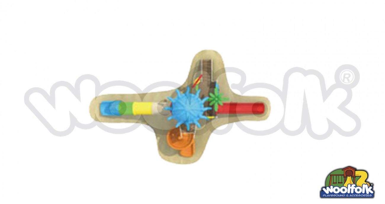 Juego Infantil para exteriores, tipo temático. Modelo: ZO010