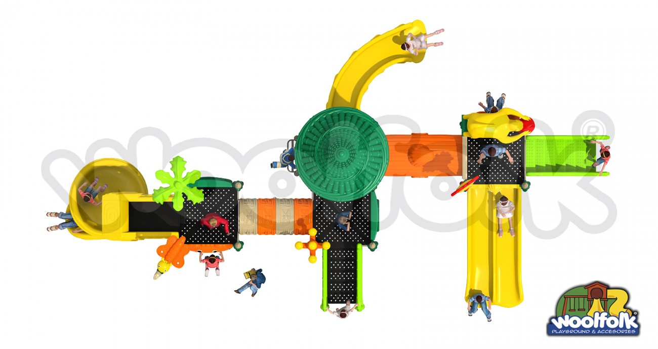 Juego Infantil para exteriores, tipo temático. Modelo: ZO031