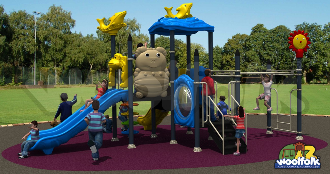 Juego Infantil para exteriores, tipo temático. Modelo: ZO018