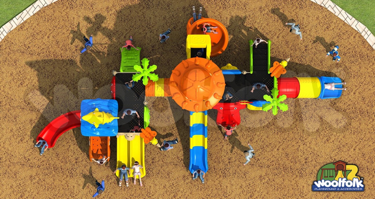 Juego Infantil para exteriores, tipo temático. Modelo: ZO029