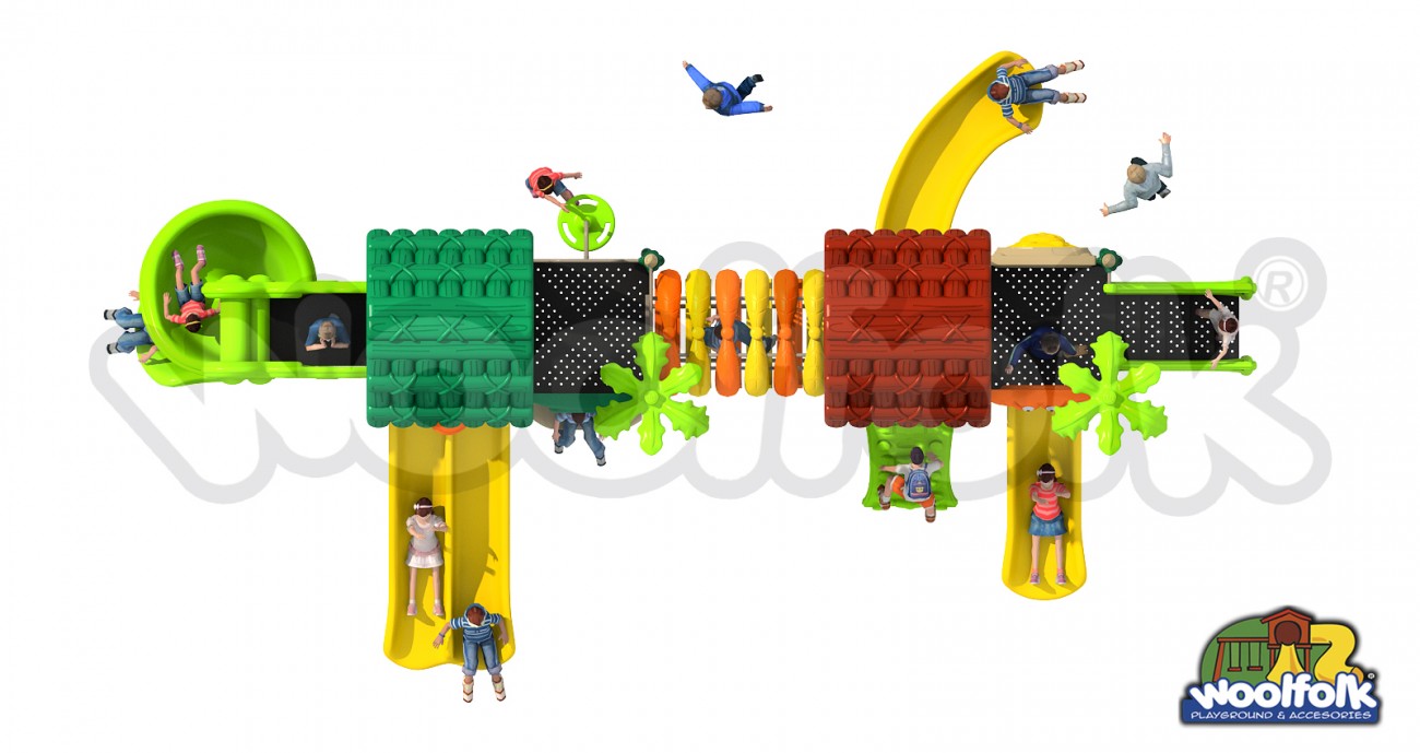 Juego Infantil para exteriores, tipo temático. Modelo: GA014