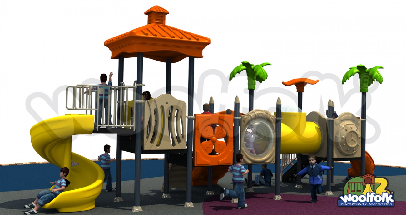 Juego Infantil para exteriores, tipo temático. Modelo: NA027