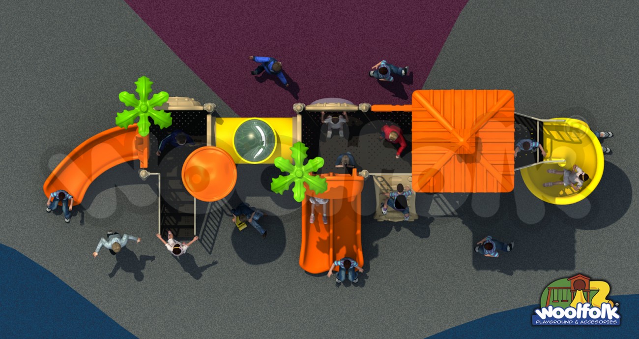 Juego Infantil para exteriores, tipo temático. Modelo: NA027